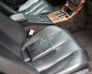 Heated leather seats seats