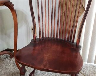 Pair of antique Windsor chairs