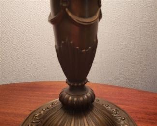 Detail of Bradley & Hubbard lamp base