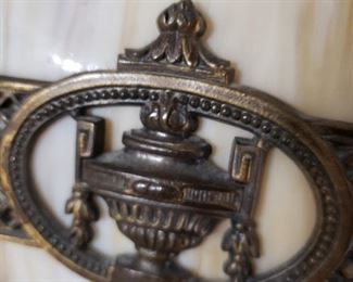 Detail of Bradley & Hubbard lamp shade
