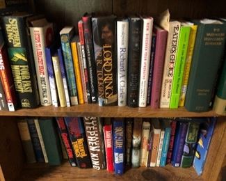 STEPHAN KING, J L TOLKEN AND MORE BOOKS