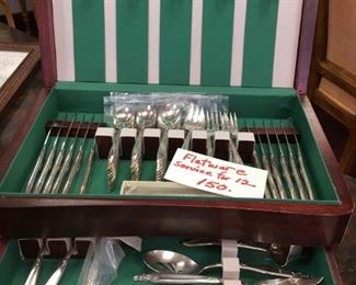 flatware, service for 12