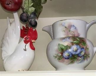 Noritake chicken, old Ball Rooster