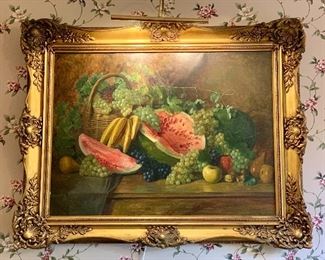 Karl Schellnast (Austrian, 1892-1968) Still Life with Fruit