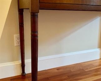 Antique Two Drawer Console Side Table