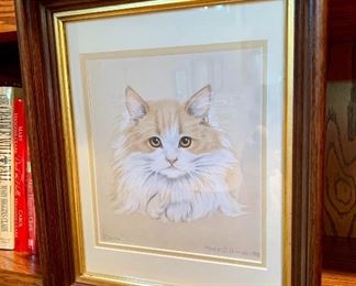 Original Art by Marie C. Nichols, signed and dated 1953