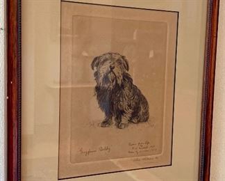 Alex Wilson
'Greyfriars Bobby'
Etching, 1918