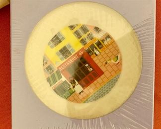 Philippe Deshoulieres Restaurant 44 Porcelain Serving plates