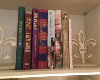Fleur de lis bookends