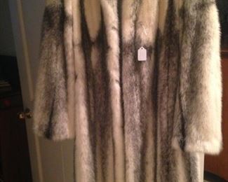 Consigned full-length mink coat
