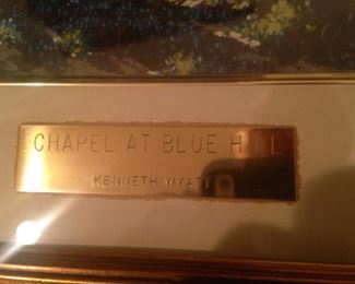 "Chapel at Blue Hill" by Kenneth Wyatt