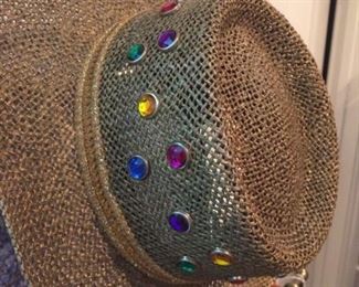 Fun "be-jeweled" hat