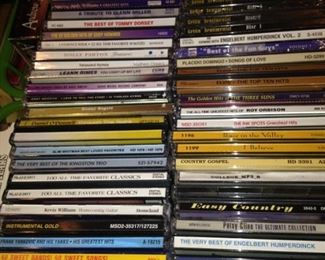 Many CD's