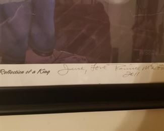Signed “Ronnie McDowell” Reflection of Elvis
