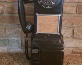 Vintage Pay Phone