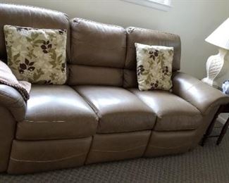 Leather couch