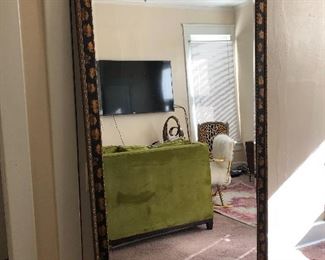 Huge floor/wall mirror.