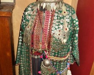 Fabulous Bedouin bridal / ceremonial robe and dress