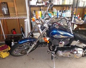 Harley Davidson 1998 HD Soft-tail Custom FXSTC with 11,375 miles.