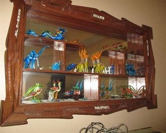 Blown glass figurines