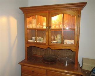 Lighted China Cabinet