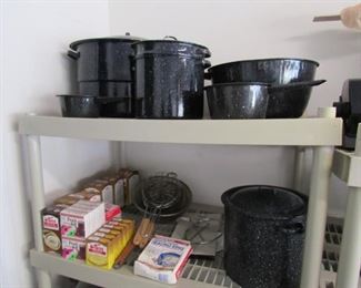 Canning supplies