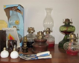 Vintage Oil Lamps
