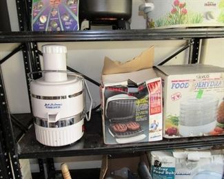 Food Dehydrator, Juicer, George Foreman Grill