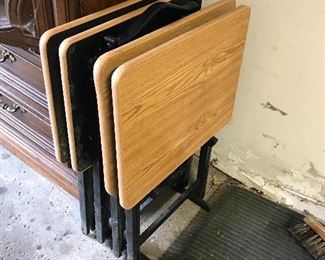  Four piece  Wooden TV tables