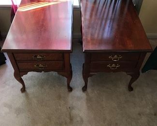 Pair of Victorian Cherry end Table’s