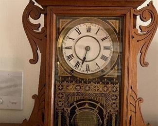 Seth Thomas Carved Mantle/Table Clock