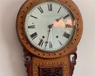 E. N. Welch Wall Regulator Clock