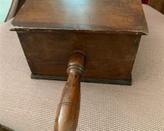 Antique "Black Ball Box"