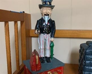 "Uncle Sam" mechanical bank