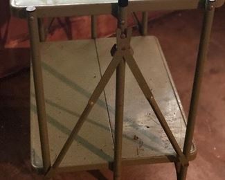 Mid Century metal cart