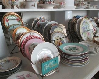hand painted plates