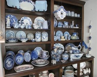 Blue and white and Wedgwood