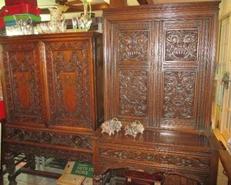 carved dining room set