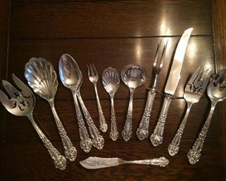 French Renaissance service pieces