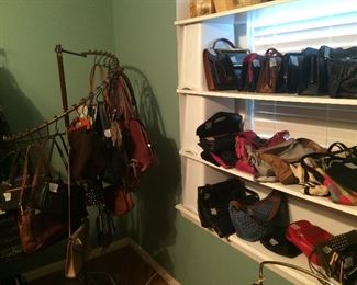 clothes and purses