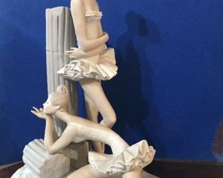 Lladro bisque ballerinas RARE