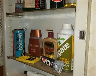 Mens Vintage Toiletries