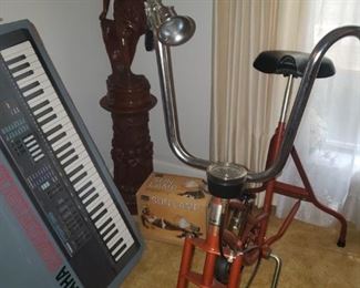 Roadway Stationary Bike, Yamah Keyboard