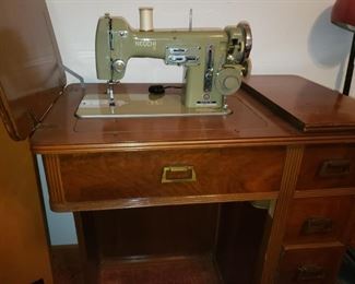 Necchi Sewing machine made in Italy.