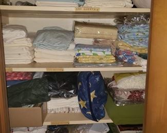 Linen Pantry Full.
