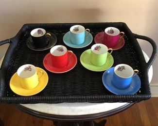 Czech Porcelain Demitasse Sets