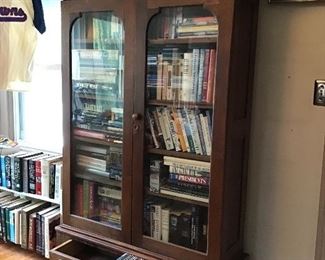 Walnut Curio Cabinet