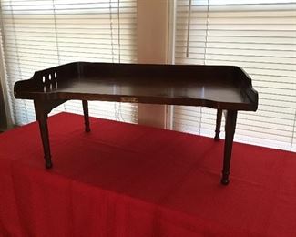 Antique Lap Tray-legs fold for storage