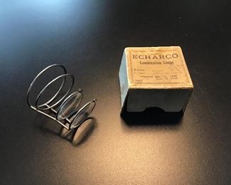 Antique Jewelers Double Loupe with original box - Made in France