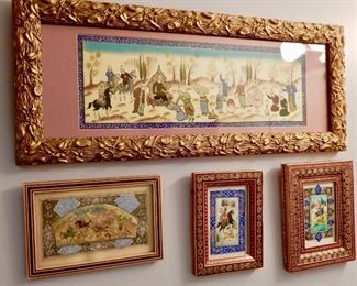 BEAUTIFUL PAINTINGS ON BONE